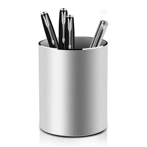 sheet metal pen holder|pencil cup holder for desk.